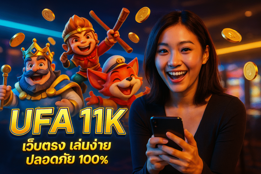 UFA 11K เว็บตรง เล่นง่าย ปลอดภัย 100%