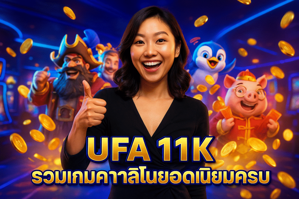 UFA 11K รวมเกมคาสิโนยอดนิยมครบ