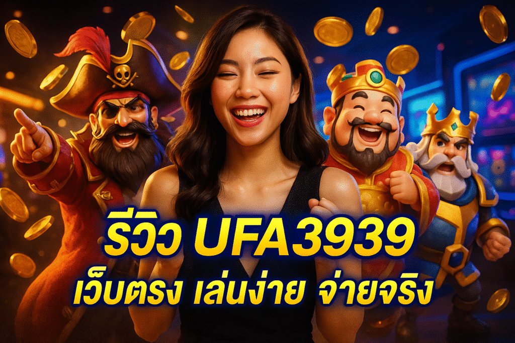 รีวิว UFA3939 เว็บตรง เล่นง่าย จ่ายจริง
